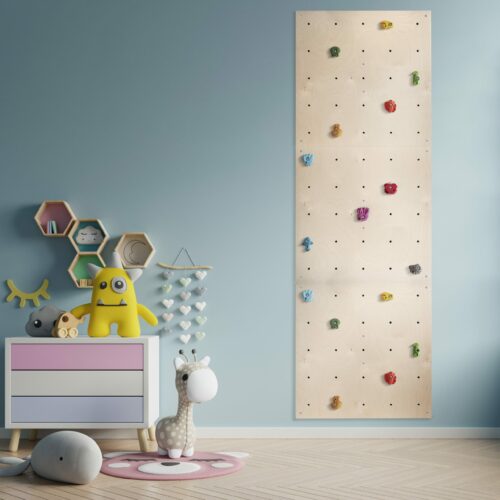 Panele do budowy domowej ścianki wspinaczkowej: 75x75 cm
