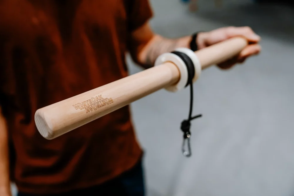 WhiteOak Wrist Roller: forearm training roller - Image 5