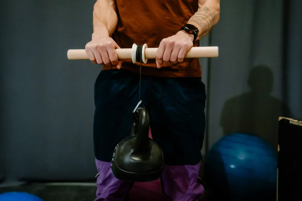 WhiteOak Wrist Roller: forearm training roller - Image 3