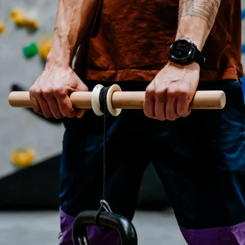 WhiteOak Wrist Roller: forearm training roller