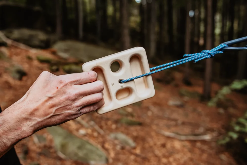 WhiteOak Pocket Hangboard