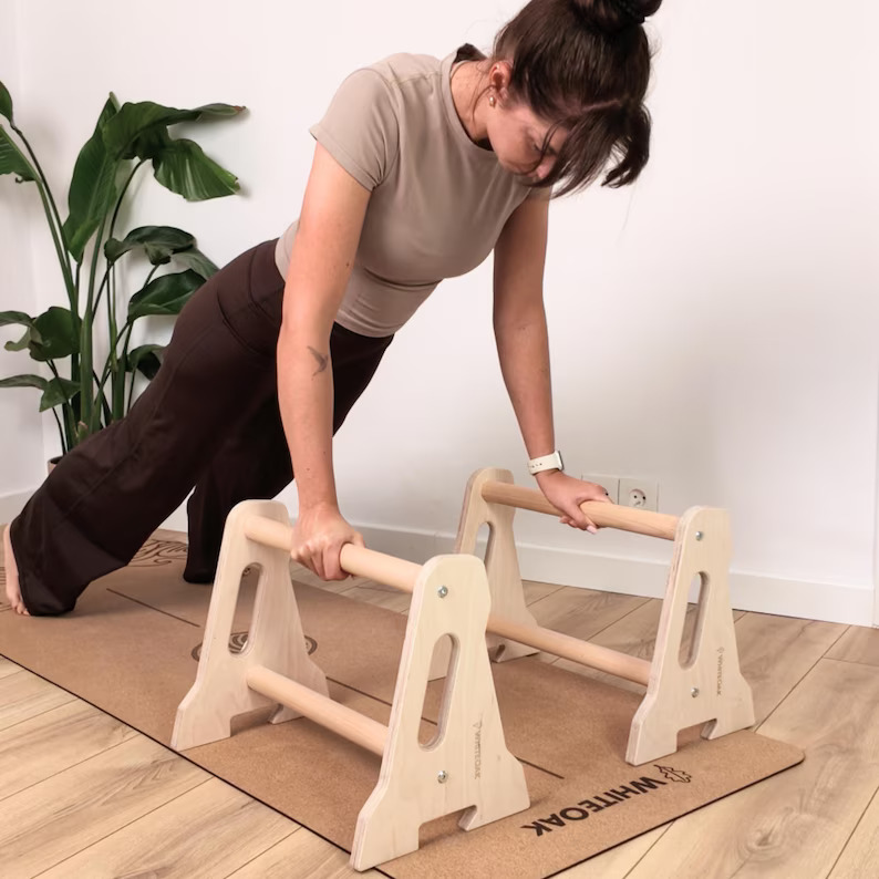WhiteOak Modular Hybrid Bars – paraletki 2w1 i drążek do podciągania - obrazek 2