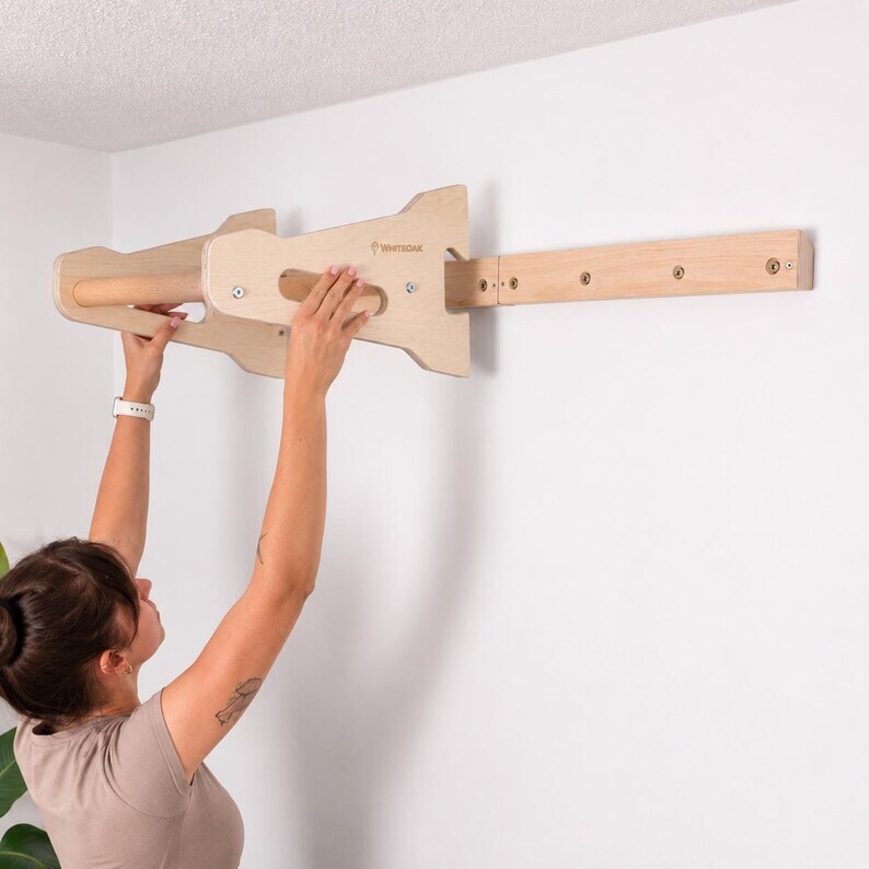 WhiteOak Modular Hybrid Bars – paraletki 2w1 i drążek do podciągania - obrazek 3